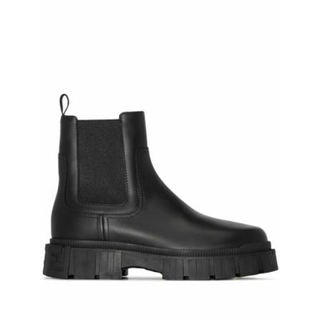 Fendi, Chelsea Boots Czarny, Kobieta, Rozmiar: 36 EU