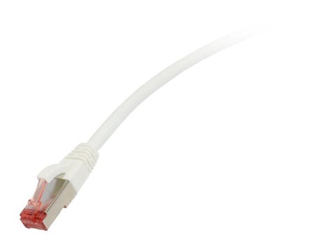 SYNERGY Patchkabel RJ45, CAT6 250Mhz, 0.15m weiss, S-STP(S/FTP), Synergy 21,