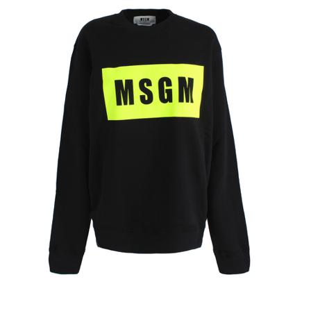 Msgm Sweatshirt Sort, Herre Sweatshirts