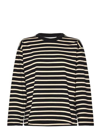 Jane T-Shirt Ls 14293 Langærmet T-shirt Multi/mønstret Samsøe Samsøe