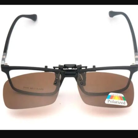 Klip-på - Flip-up - Solbriller - UV400 - (2-pak)