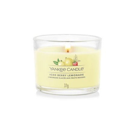 Yankee Candle Filled Votive Candles Iced Berry Lemonade 37gr - Candela Profumata