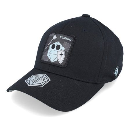 Critiql Hit - Black - flexfit - Cap - Cleric Box Patch Black Flexfit - Hatstore
