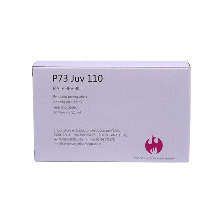 Similia P73B JUV110 Medicinale Omeopatico 100 Fiale Bevibili