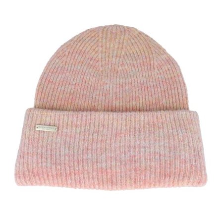 Seeberger - Rosa cuff Beanie - Knit Beanie Rosewood/Amethyst Cuff @ Hatstore