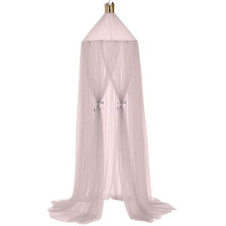 Nordisk Børne Baby Seng Himmel Krone Rund Kuppel Hængende Myggenet Telt Værelse Dekoration