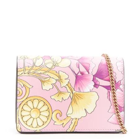 Versace Pre-owned Pre-owned Leather crossbody-Tass , Roze , Dames , Maat: ONE Size Vintage Tassen