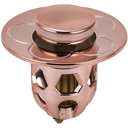 (Ruusukulta) Yleismallinen pesuallashanan vesivuodon estin, ponnahdus C, ZQKLA