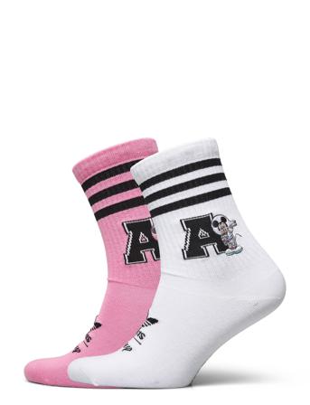 Disney Crew Socks 2 Pairs Underwear Socks Regular Socks Vit Adidas Originals