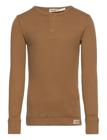 Tee Ls Langærmet T-shirt Brun MarMar Cph