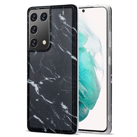 Skal TPU Samsung Galaxy S21 Ultra Svart Marmor