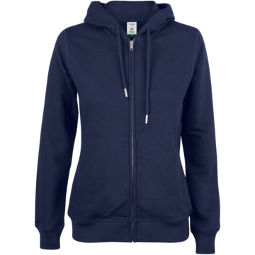 Huvtröja Dam Zip Premium OC*