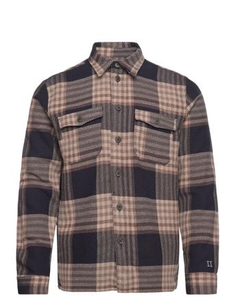 Jesse Check Hybrid Shirt 2.0 Patterned Les Deux