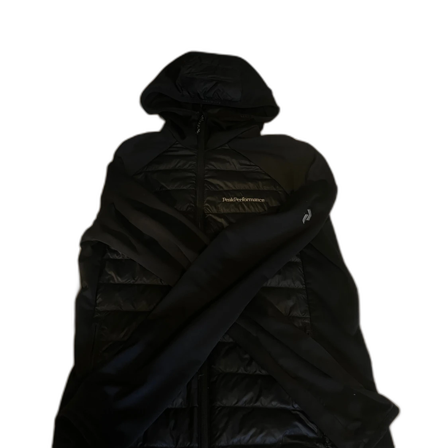 Svart pufferjacka Peak Performance S