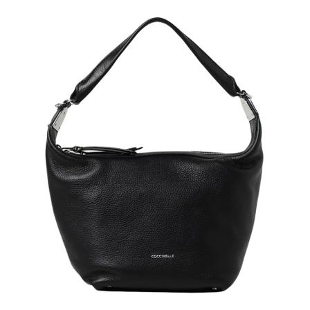 Coccinelle, Bucket Bags Zwart, Dames, Maat:ONE Size,leer