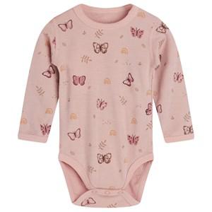 Hust&Claire Dusty Rose Baloo Baby Body 74 cm - All in ones - 74 cm - Pink - Junge