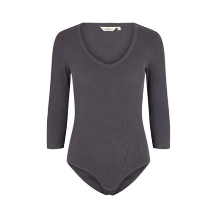 Basic Apparel Ludmilla Body Grå, Dame Bodystockings