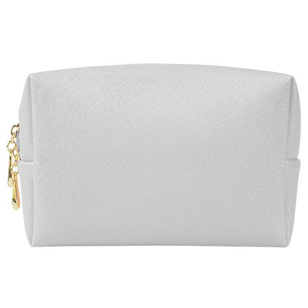 Makeup Bag Pouch Purse Organizer Vattentät Resväska Kosmetisk Vit