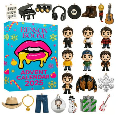 Limited-Edition Tema 24-Dages Overraskelses Nedtællingskalender Benson Boon