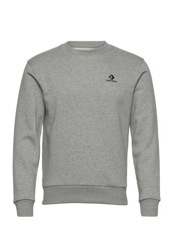 Embroidered Star Chevron Crew Bb Svetari Collegepaita Harmaa Converse