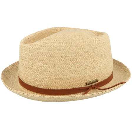 Stetson - Beige - straw - Hat - Diamond Raffia Natural Straw Hat - Hatstore