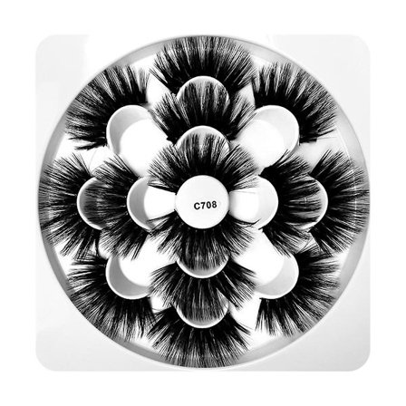 1 laatikko 8d imitaatio minkkihiusväärät ripset simulointi luonnollinen paksu kauneustarvikkeet