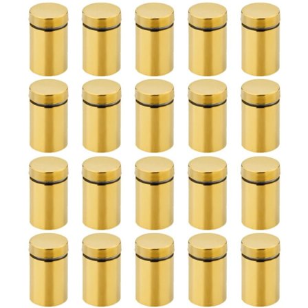 20 stk Standoff skruer Glas Standoff Søm Reklamesøm