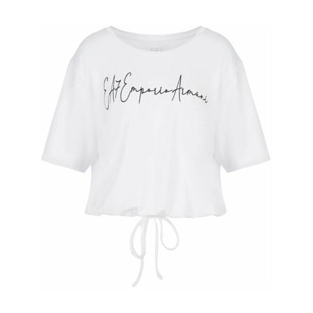 Emporio Armani EA7 T-Shirts , Wit , Dames , Maat: S