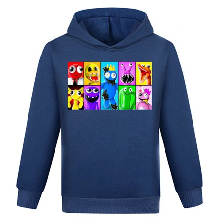 ROBLOX Rainbow Friends Hoodie Toppar Barn Huvtröja Present