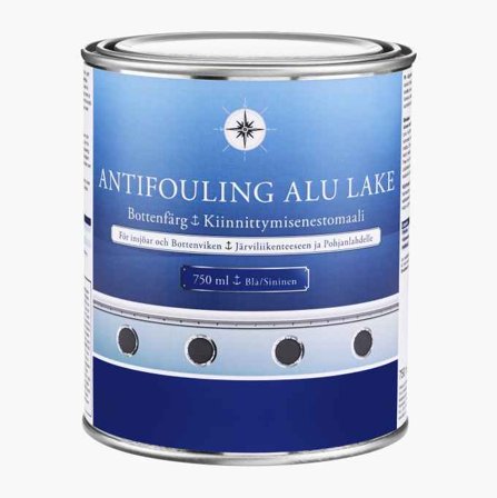 Bottenfärg biocidfri blå 0 75 liter - Biltema