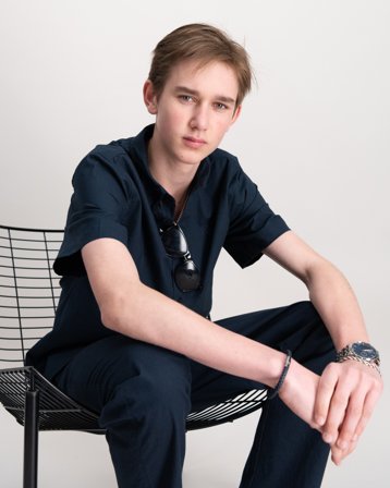 Lyle & Scott Linen SS Shirt Blau Hemden Jungen - Kids Brand Store