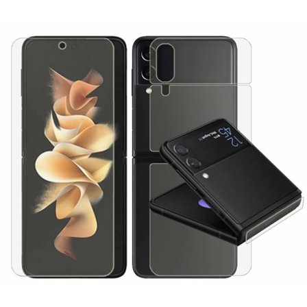 IC Samsung Galaxy Z Flip 3 - Mjuk Skyddsfilm Fyra Delar