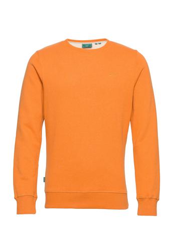 Vintage Logo Emb Crew Sweatshirt Trøje Orange Superdry