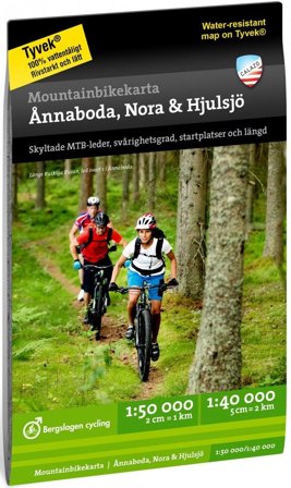 Calazo Mountainbikekarta: Ånnaboda, Nora & Hjulsjö 1:40 000/1:50 000