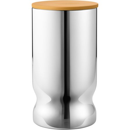 Georg jensen Alfredo oppbevaringsboks med lokk 1 liter, rustfritt stål/gult