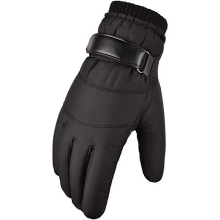 Vinterhandsker Dun Bomuld Varme Handsker Efterår og Vinter Fleece Fortykkede Motorcykel Udendørs Ridning Skiløb Vandring Kolde Handsker