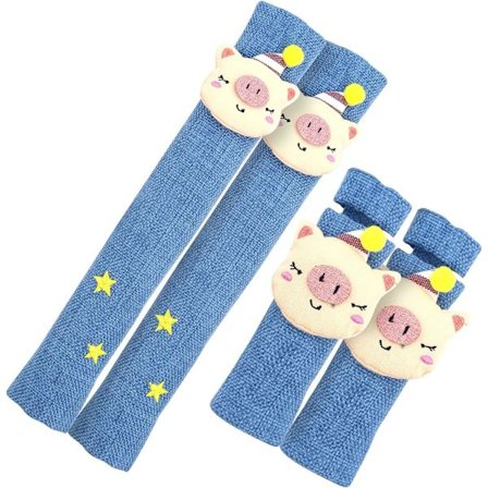 Køleskabs- og Dørgrebsbeskyttere (Gris) Køkkenapparatbeskyttelse