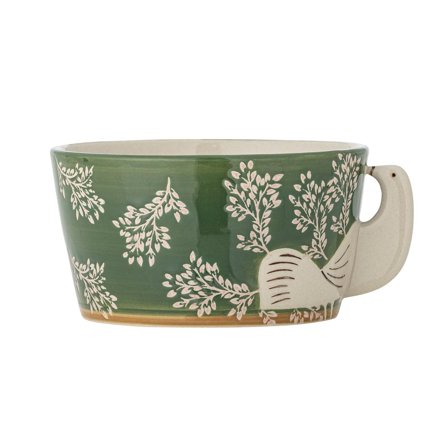 Bloomingville Hezha Skål Grønn Ø13