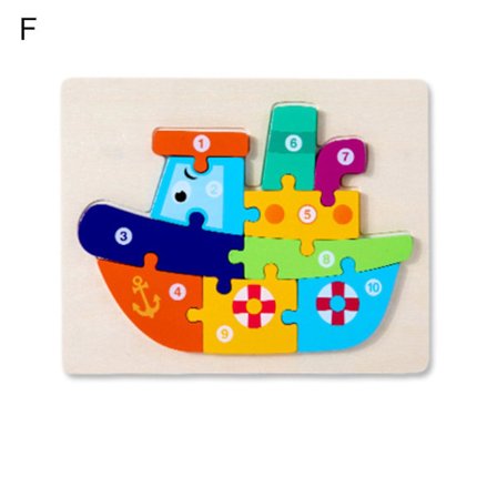 1 Sæt Dinosaur Puslespil Pædagogisk Dejlig Farvestrålende Øvelse Hånd-på Evne Jigsaw Puslespil Til Børn Jiyuge