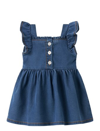 Nbfmorgan Dnm Frill Dress 1272-Yb K Blue Name It