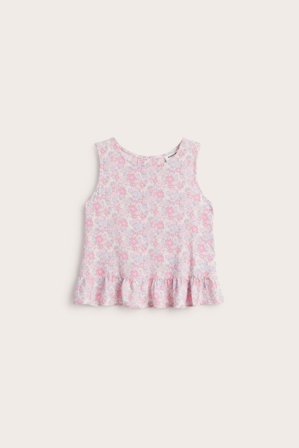 Kappahl | Blomstrete topp Rosa 86 | Rosa