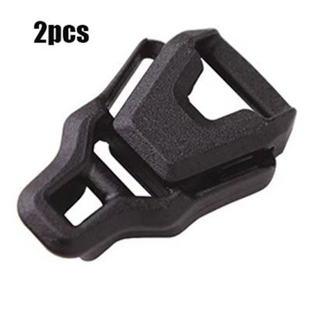 2 stk. sideutløserspenner, buet spenne, paracord-armbåndlås