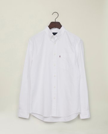 Lexington Casual oxford shirt, white
