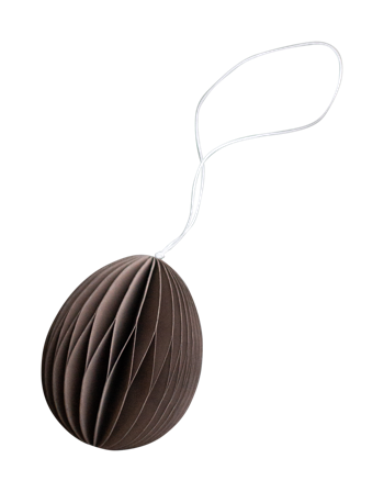 dbkd Påskedekorasjon Ovoid Brun 7cm