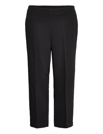 Kcsakira Cropped Pants Trousers Suitpants Musta Kaffe Curve