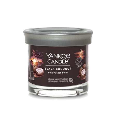 Yankee Candle Signature Jar Candles Black Coconut 122g - Candela Profumata
