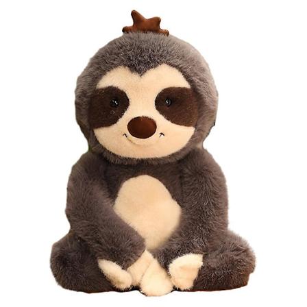 Søt skog buddhistisk dovendyr lyn dukke plysjleketøy koala dovendyr barn sovedukke filledukke