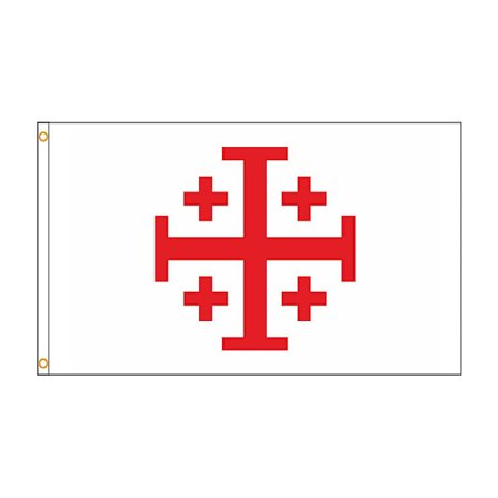 90x150cm Jerusalem Kors Banner Dekoration 3x5ftBY