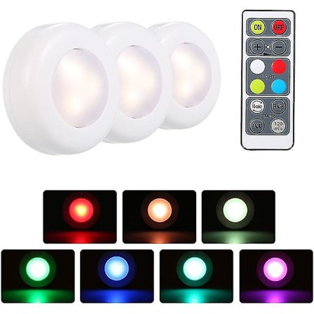 RGB-LED-kaapin alle valo kaukosäätimellä säädettävissä