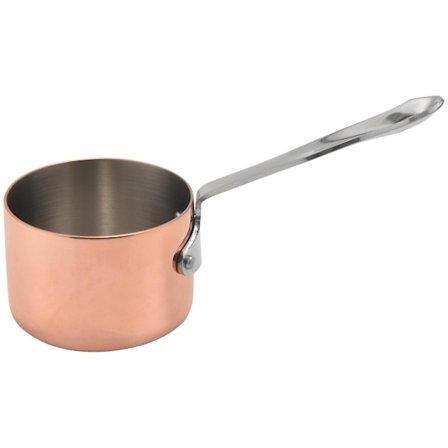 Båter Kobberbelagt Sauskopp Melkekopp Pommes Frites Sauskopp Vestlig Restaurant Kobberpotte 4.3cm